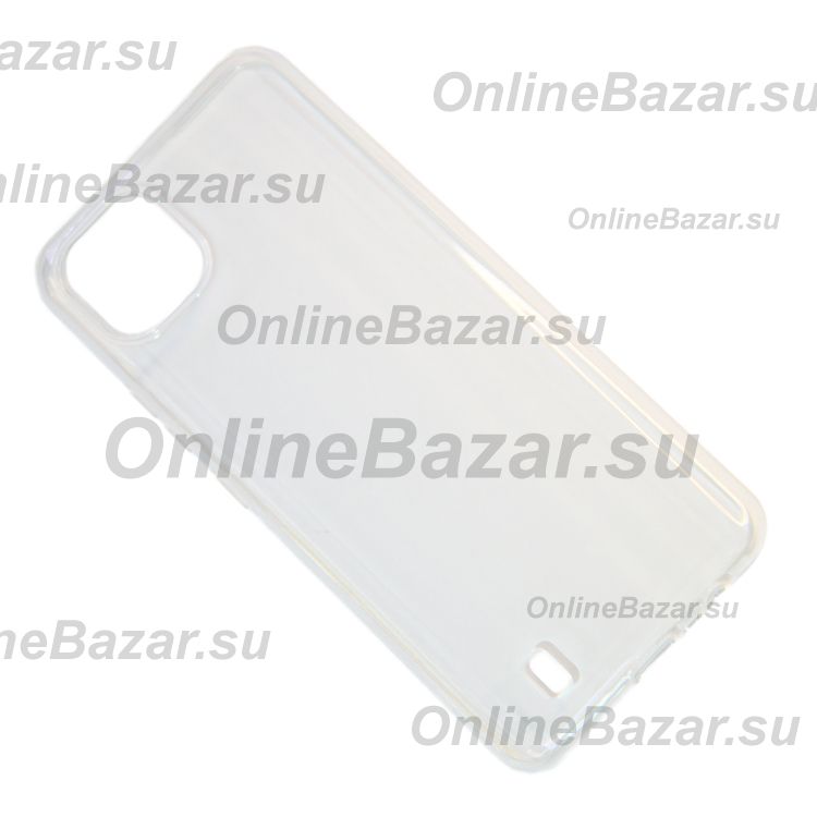 Чехол для Realme C20 силиконовый ультратонкий <прозрачный> ― Spb.OnlineBazar.su
