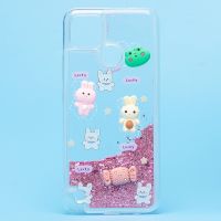 Чехол для Realme RMX3261 силиконовый 3D игрушки <розовый> ― Spb.OnlineBazar.su