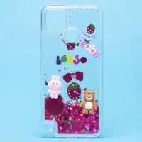 Чехол для Realme RMX3263 силиконовый 3D игрушки <бордовый> ― Spb.OnlineBazar.su