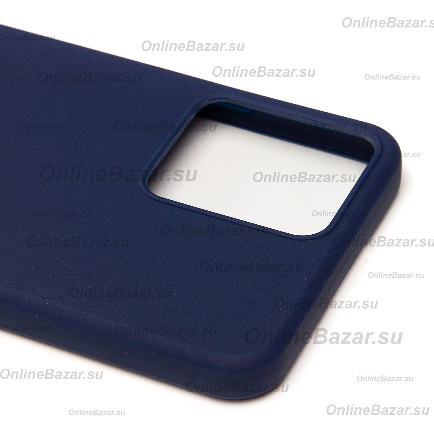 Чехол для Realme RMX3506 силиконовый матовый №5 <темно-синий> ― Spb.OnlineBazar.su
