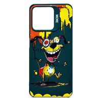 Чехол для Realme C51 силиконовый (рис. 335/собака) <темно-зеленый> ― Spb.OnlineBazar.su