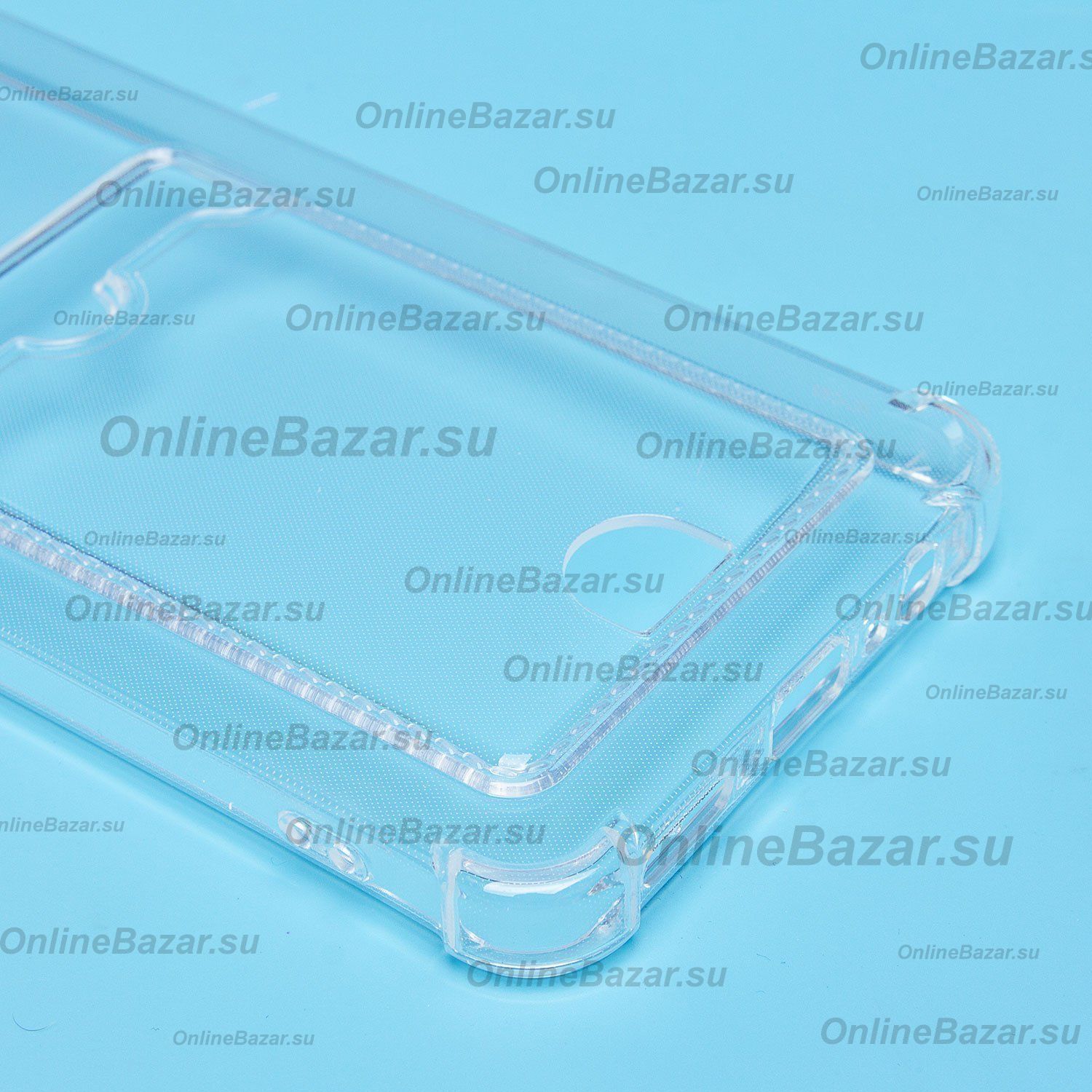 Чехол для Realme C61 силиконовый с картхолдером №2 <прозрачный> ― Spb.OnlineBazar.su