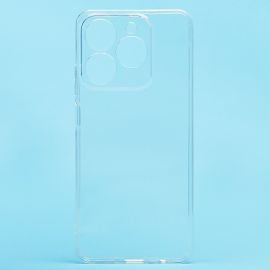 Чехол для Realme C61 силиконовый ультратонкий <прозрачный>
