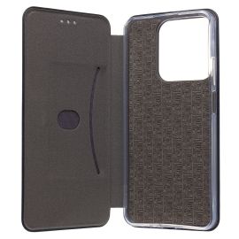 Чехол для Realme C61 флип боковой кожзам №3 <синий>