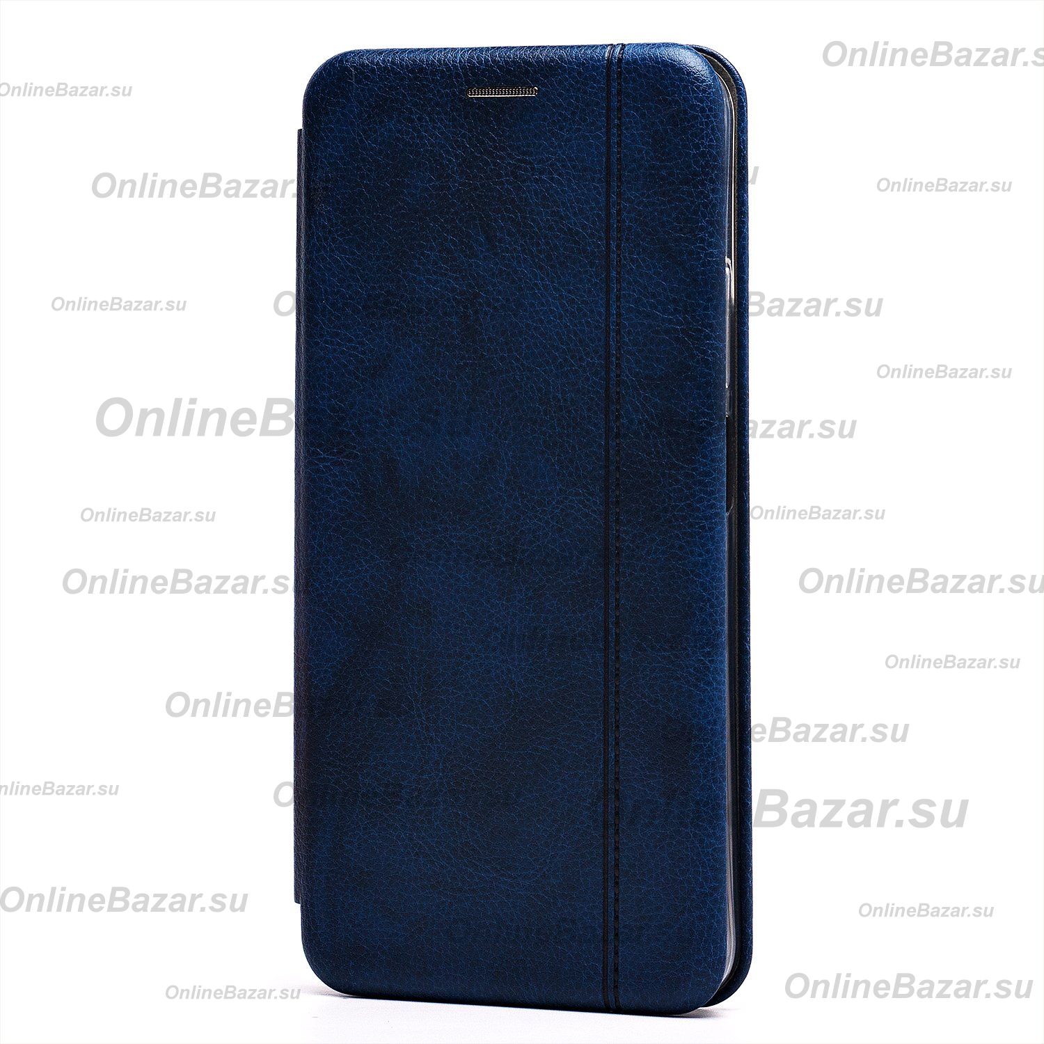 Чехол для Realme C30 флип боковой кожзам №3 <синий> ― Spb.OnlineBazar.su