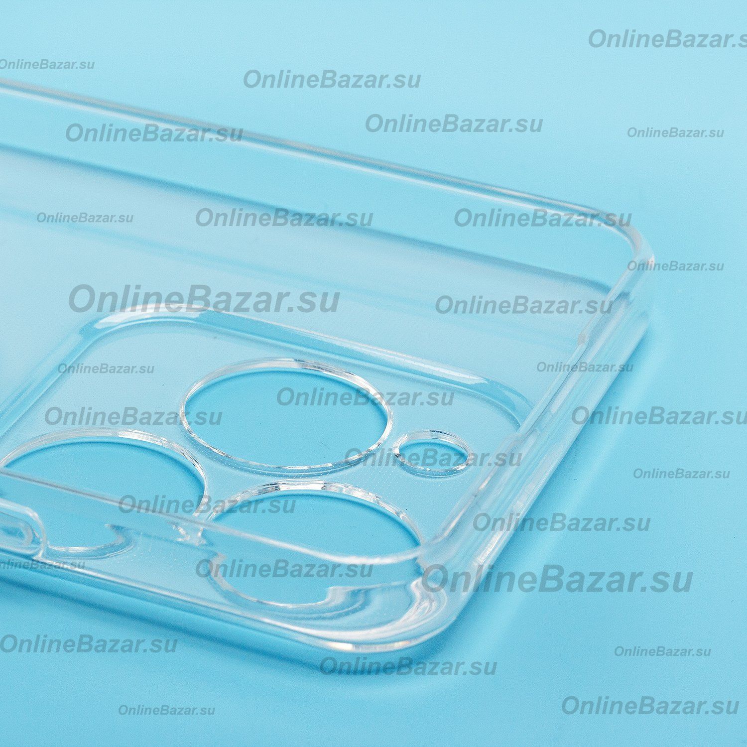 Чехол для Samsung SM-A065F (Galaxy A06) силиконовый ультратонкий <прозрачный> ― Spb.OnlineBazar.su
