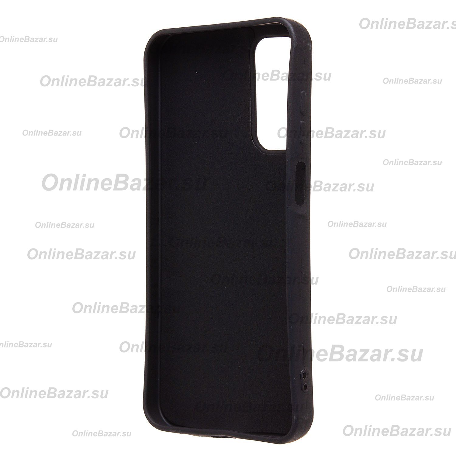 Чехол для Samsung SM-A156B (Galaxy A15 5G) силиконовый (рис. 335/черный кот) <черный> ― Spb.OnlineBazar.su