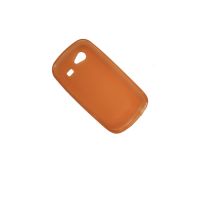 Чехол для Samsung i9020 (Google Nexus S) силиконовый матовый <оранжевый> ― Spb.OnlineBazar.su