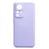 Чехол для Xiaomi 12T Pro силиконовый Soft Touch 4 <светло-фиолетовый> ― Spb.OnlineBazar.su