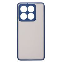 Чехол для Xiaomi 14T пластиковый с окантовкой <темно-синий> ― Spb.OnlineBazar.su