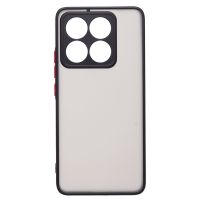 Чехол для Xiaomi 2406APNFAG пластиковый с окантовкой <черный> ― Spb.OnlineBazar.su