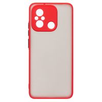 Чехол для Xiaomi 22120RN86G пластиковый с окантовкой <красный> ― Spb.OnlineBazar.su