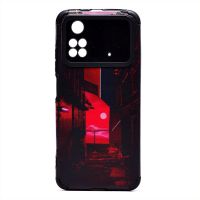 Чехол для Xiaomi Poco M4 Pro силиконовый (рис. 310/005) ― Spb.OnlineBazar.su