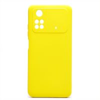 Чехол для Xiaomi 2201117PG силиконовый Soft Touch 4 <желтый> ― Spb.OnlineBazar.su