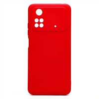 Чехол для Xiaomi 2201117PG силиконовый Soft Touch 4 <красный> ― Spb.OnlineBazar.su