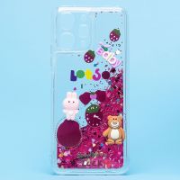 Чехол для Xiaomi 23053RN02Y силиконовый 3D игрушки <бордовый> ― Spb.OnlineBazar.su