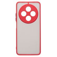 Чехол для Xiaomi Poco C75 пластиковый с окантовкой <красный> ― Spb.OnlineBazar.su