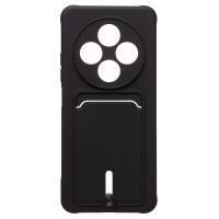 Чехол для Xiaomi 2409BRN2CY силиконовый с картхолдером №4 <черный> ― Spb.OnlineBazar.su