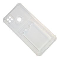 Чехол для Xiaomi Redmi 9C силиконовый с картхолдером <прозрачный> ― Spb.OnlineBazar.su