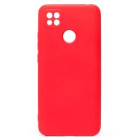 Чехол для Xiaomi Redmi 9C силиконовый Soft Touch 4 <красный> ― Spb.OnlineBazar.su