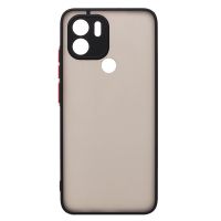 Чехол для Redmi A1 пластиковый с окантовкой <черный> ― Spb.OnlineBazar.su