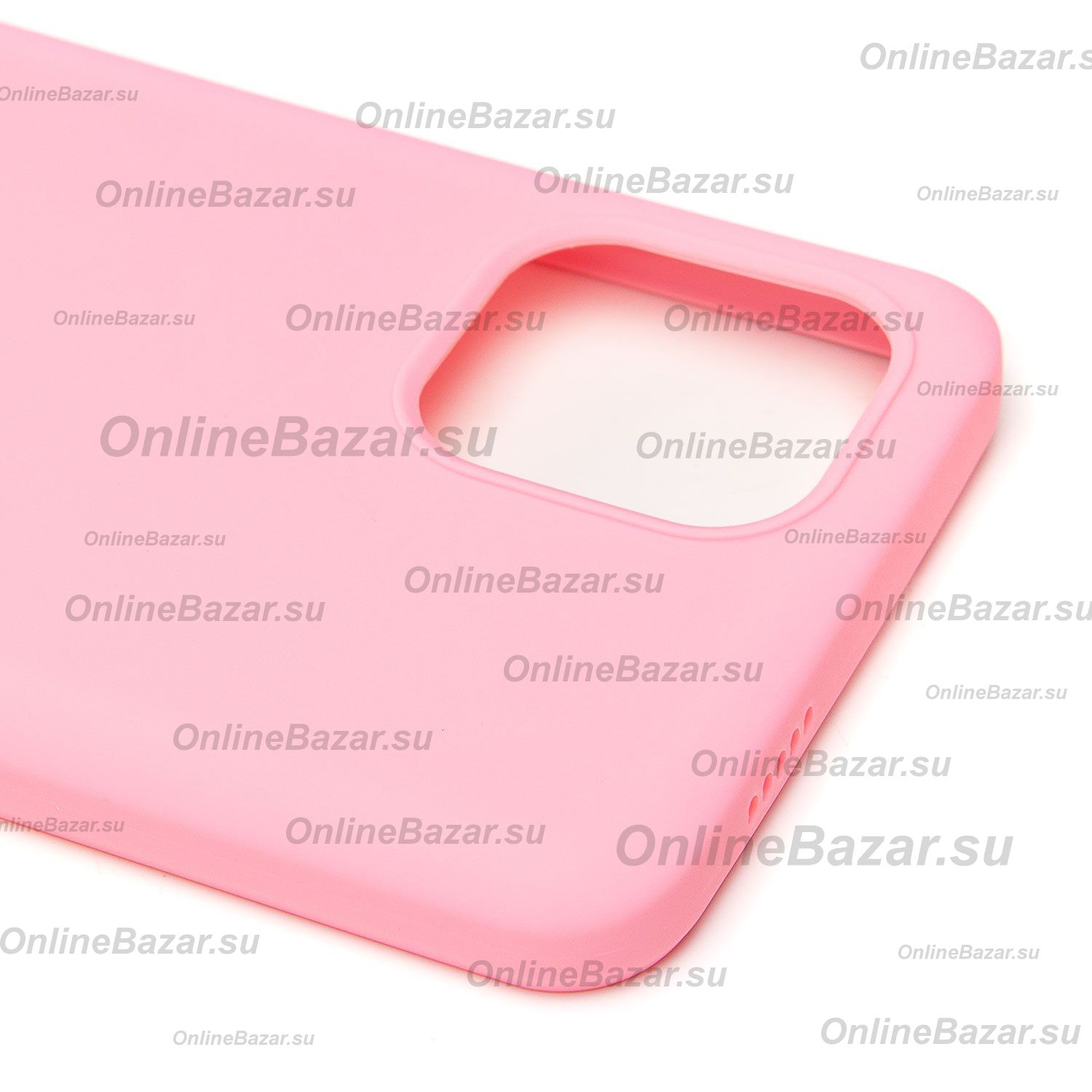 Чехол для Redmi A1 силиконовый матовый №5 <розовый> ― Spb.OnlineBazar.su