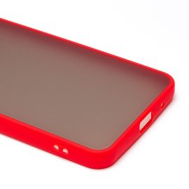 Чехол для Xiaomi 23129RN51X пластиковый с окантовкой <красный>