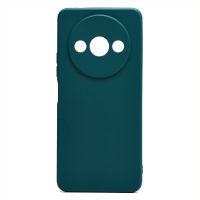Чехол для Xiaomi 23129RN51X силиконовый Soft Touch 4 <темно-зеленый> ― Spb.OnlineBazar.su