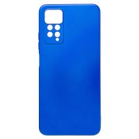 Чехол для Xiaomi Redmi Note 11 Pro силиконовый Soft Touch 4 <темно-синий> ― Spb.OnlineBazar.su