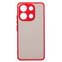 Чехол для Xiaomi Redmi Note 13 пластиковый с окантовкой <красный> ― Spb.OnlineBazar.su