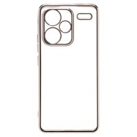 Чехол для Xiaomi 23090RA98C силиконовый ультратонкий Pilot <серебристый> ― Spb.OnlineBazar.su