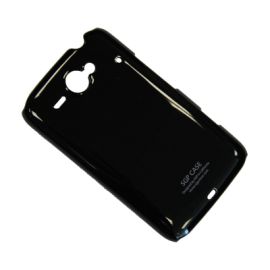 Чехол для HTC A810e (ChaCha) задняя крышка пластик лакированный SGP Case Ultra Slider <черный>