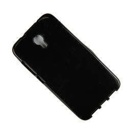Чехол для Alcatel OT 7045Y (One Touch Pop S7) силиконовый матовый <черный>