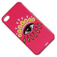 Чехол для Apple iPhone 4s задняя крышка пластик Kenzo №2 <розовый> ― Spb.OnlineBazar.su