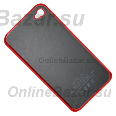 Чехол для Apple iPhone 4s Louis Vuitton силикон-металл <красный> ― Spb.OnlineBazar.su