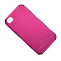 Чехол для Apple iPhone 4s CROSS LINE алюминиевый <розовый> ― Spb.OnlineBazar.su
