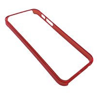Чехол для Apple iPhone SE бампер пластиковый <красный> ― Spb.OnlineBazar.su