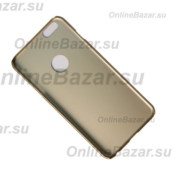 Чехол для Apple iPhone 6 Plus задняя крышка пластик ребристый Nillkin <золото> ― Spb.OnlineBazar.su