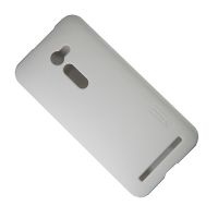 Чехол для Asus ZenFone 2 (ZE500CL) задняя крышка пластик ребристый Nillkin <белый> ― Spb.OnlineBazar.su