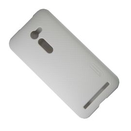 Чехол для Asus ZenFone 2 (ZE500CL) задняя крышка пластик ребристый Nillkin <белый>