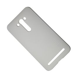 Чехол для Asus ZenFone 2 Laser (ZE550KL) задняя крышка пластик ребристый Nillkin <белый>