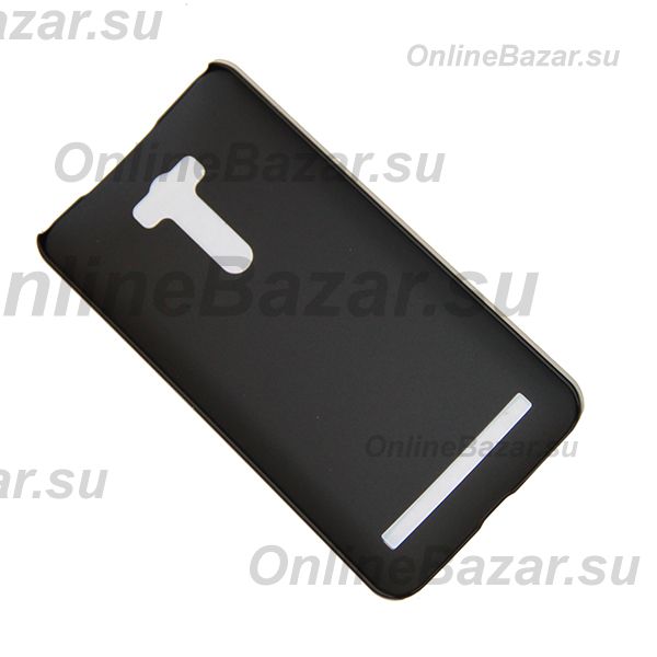 Чехол для Asus Z011D задняя крышка пластик ребристый Nillkin <черный> ― Spb.OnlineBazar.su