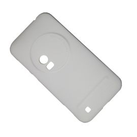 Чехол для Asus ZenFone 2 Zoom (ZX551ML) задняя крышка пластик ребристый Nillkin <белый>