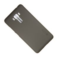 Чехол для Asus ZenFone 3 Laser (ZC551KL) задняя крышка пластик ребристый Nillkin <коричневый> ― Spb.OnlineBazar.su