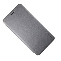 Чехол для Asus ZenFone 3 Ultra (ZU680KL) флип боковой пластик-кожзам Nillkin Sparkle <серый> ― Spb.OnlineBazar.su
