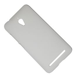 Чехол для Asus ZenFone Go (ZC500TG) задняя крышка пластик ребристый Nillkin <белый>