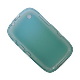 Чехол для BlackBerry 9220 Curve силиконовый матовый <голубой>