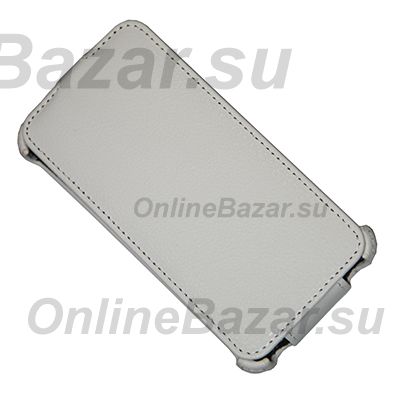 Чехол для Explay 4Game флип кожзам №1 <белый> ― Spb.OnlineBazar.su