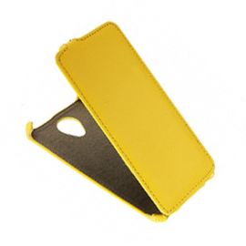 Чехол для Explay Phantom флип кожзам №1 <желтый>