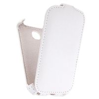 Чехол для Fly IQ434 (Era Nano 5) флип кожзам №1 <белый> ― Spb.OnlineBazar.su
